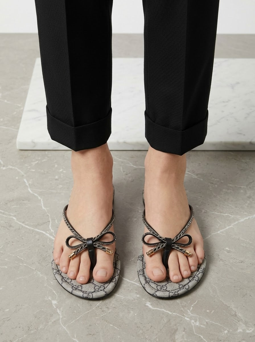 Medicated Butterfly Burmi Sparkle Slippers
