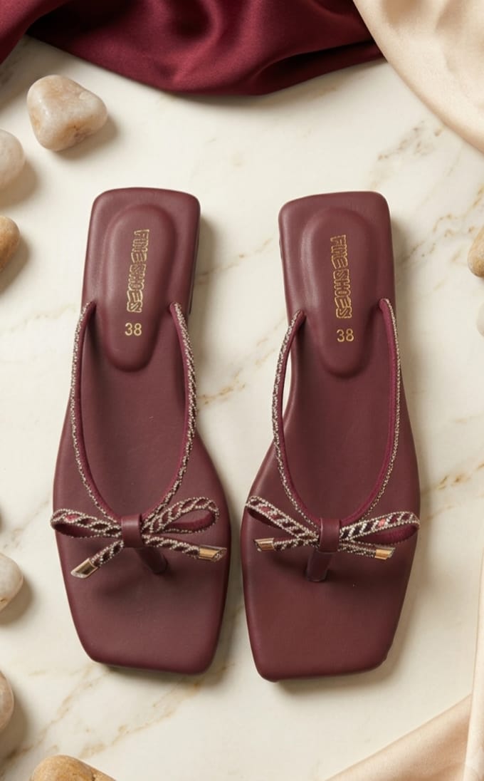 Butterfly Burmi Flat Sandal