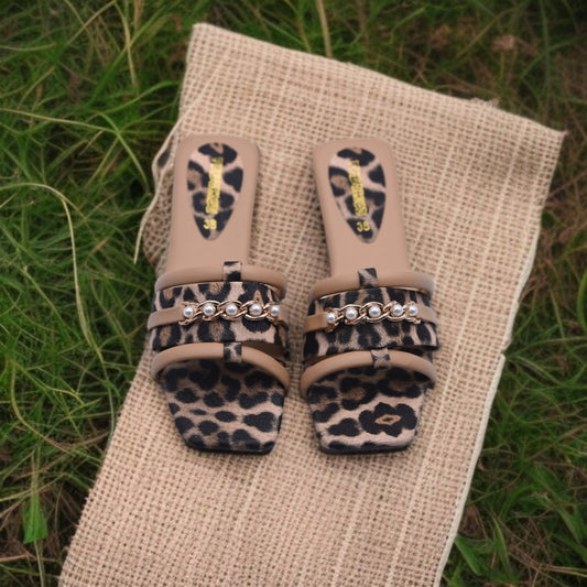 Cheetah sandals
