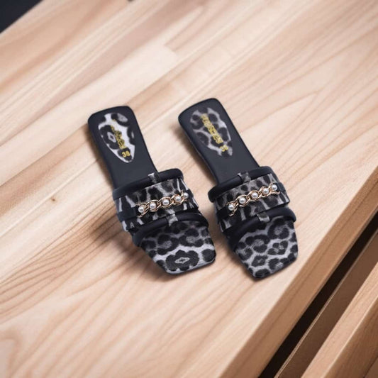 Cheetah sandals