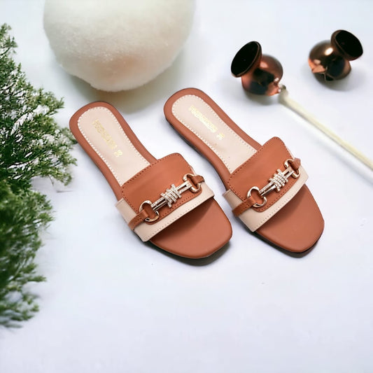 Metal sandals